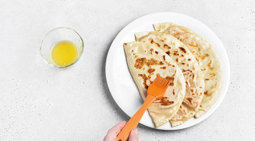 Хингалш (лепешки с тыквой): шаг 9