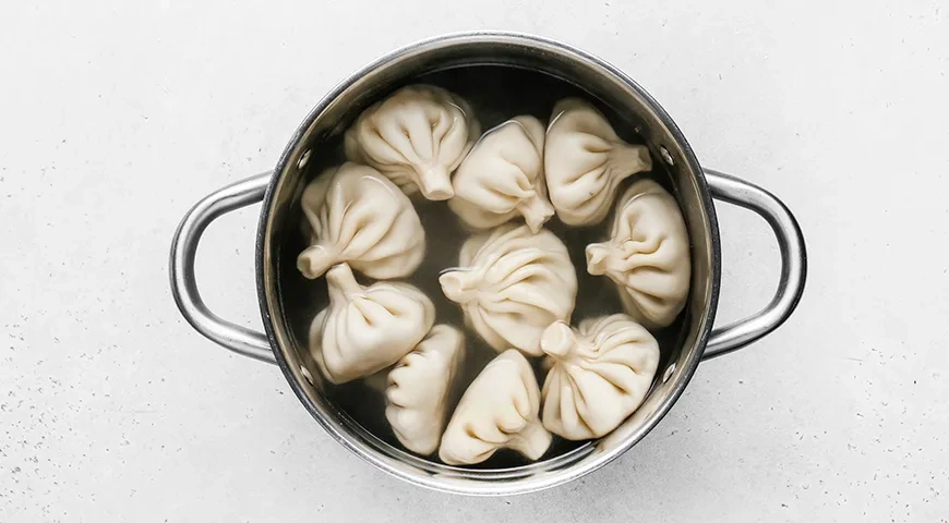 Хинкали с курицей: шаг 9