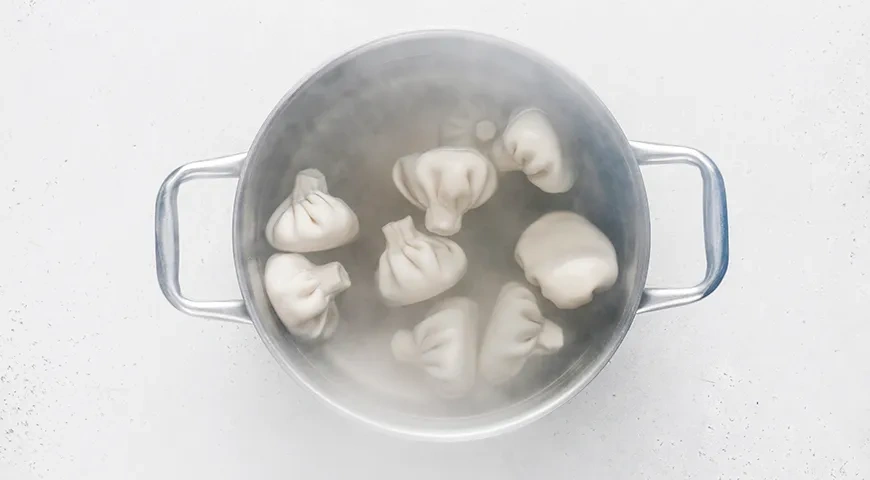 Хинкали со свининой: шаг 9