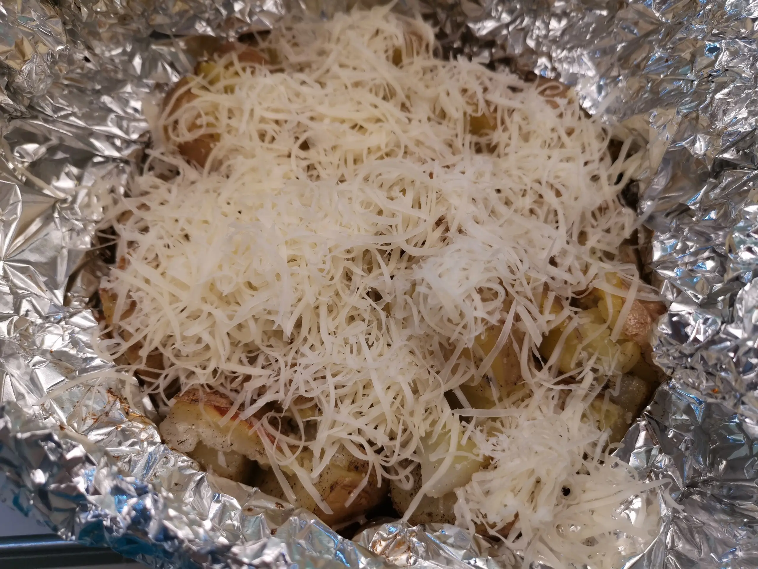 Шаг 9: Картофель, запеченный в фольге