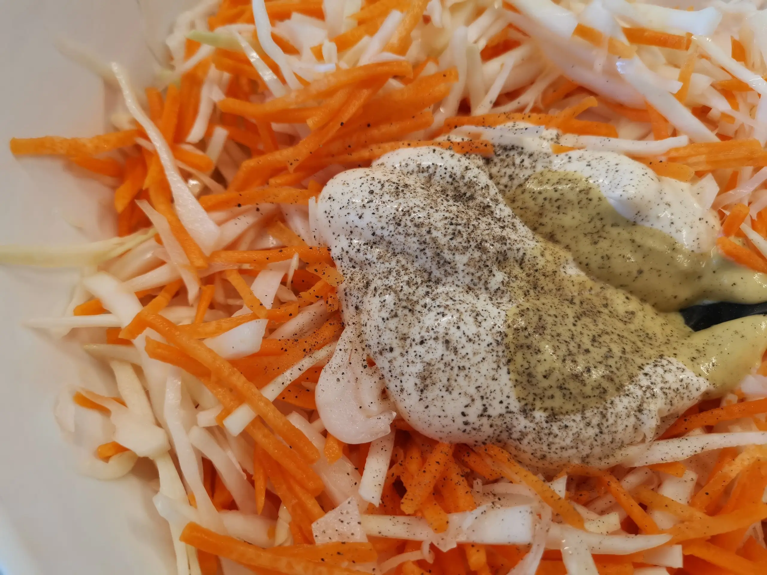 Шаг 9: Классический капустный салат коул слоу