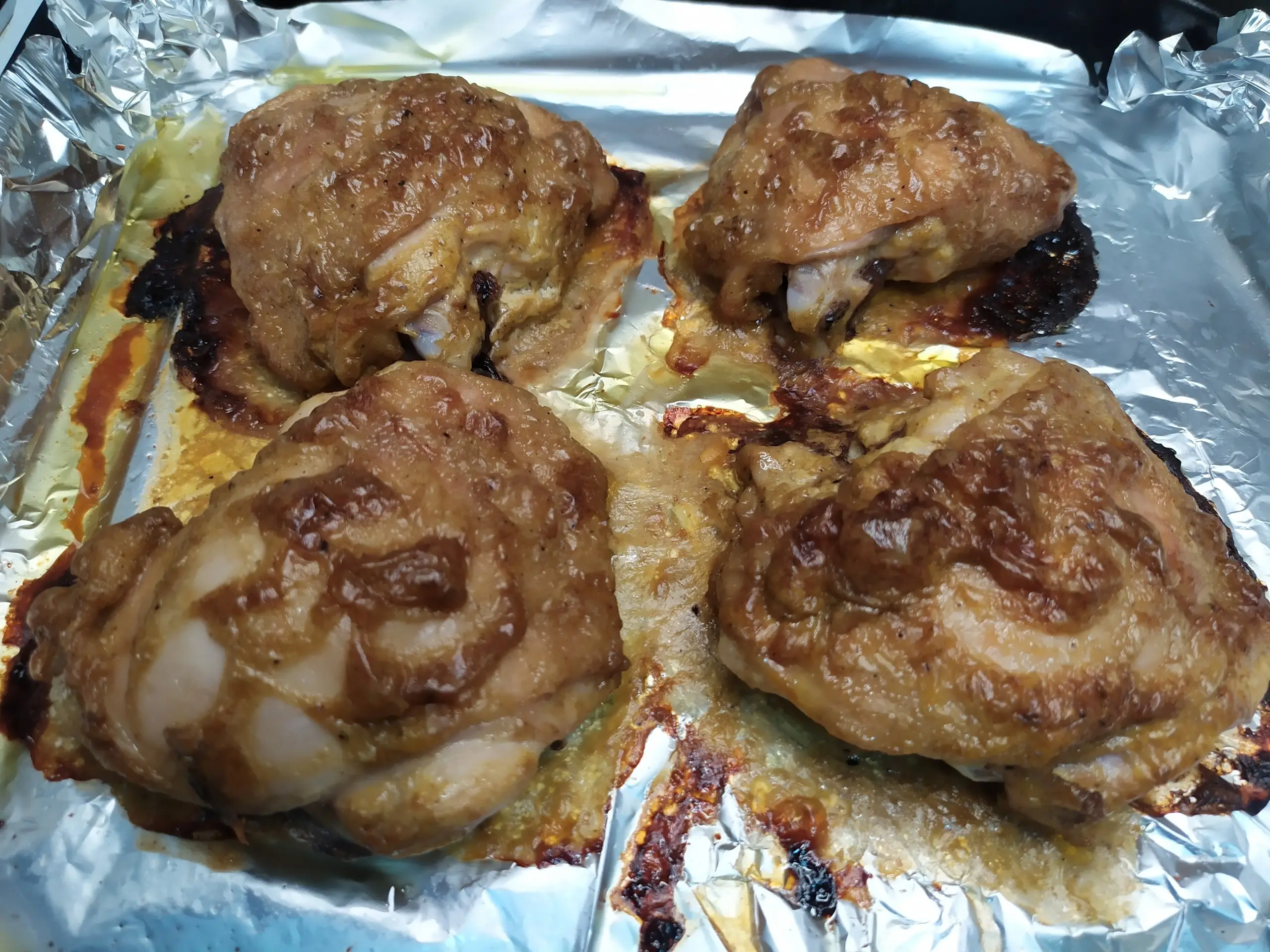 Шаг 9: Куриные бедра с горчицей