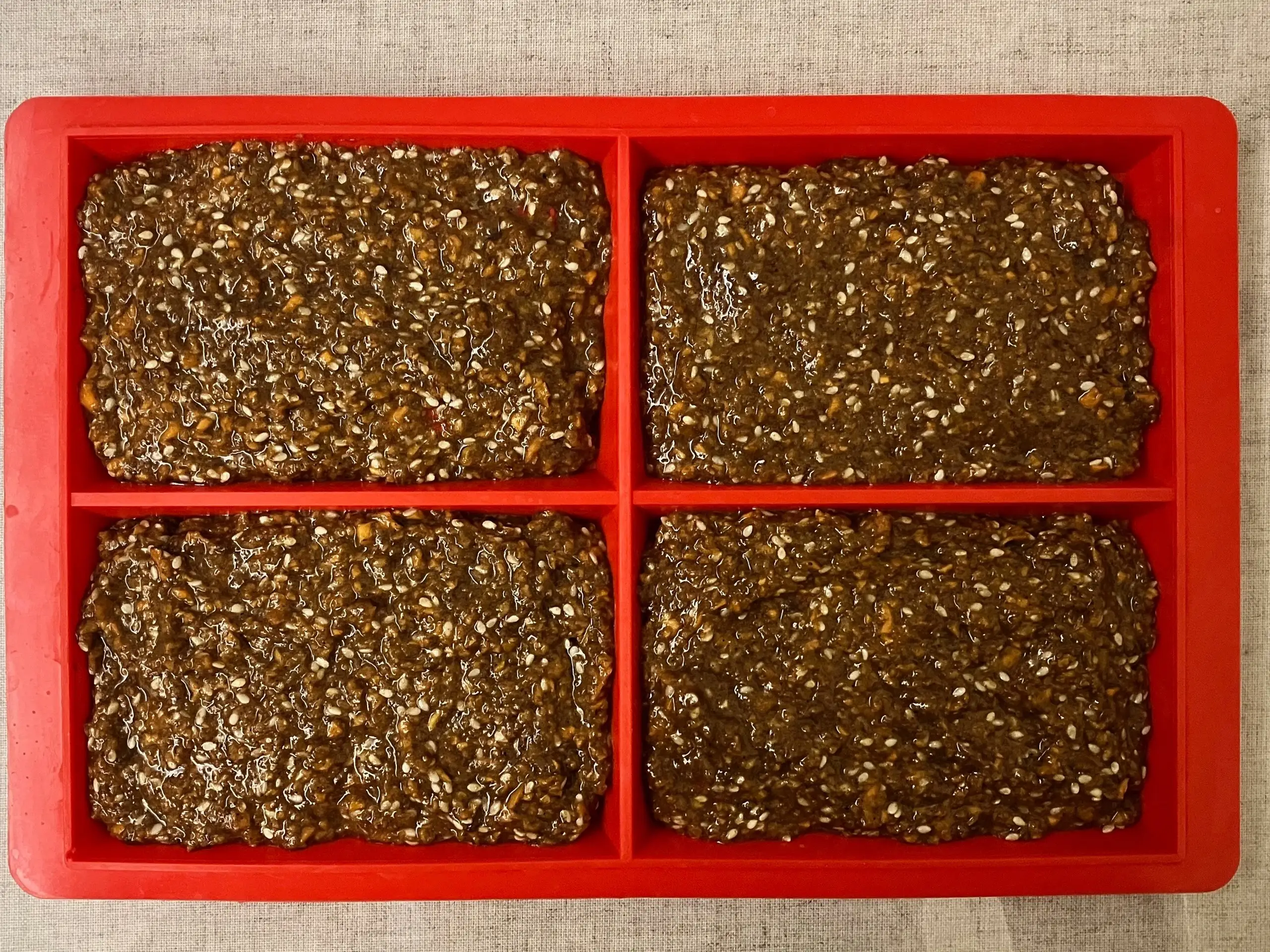 Шаг 9: Льняные вафли с морковью