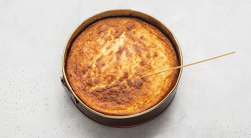 Манник на кефире с яблоками по-домашнему: шаг 9