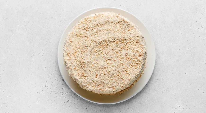 Медовый торт «Кокетка»: шаг 9