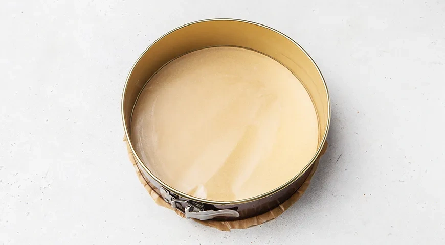 Насыпной пирог с яблоками и творожной начинкой: шаг 9