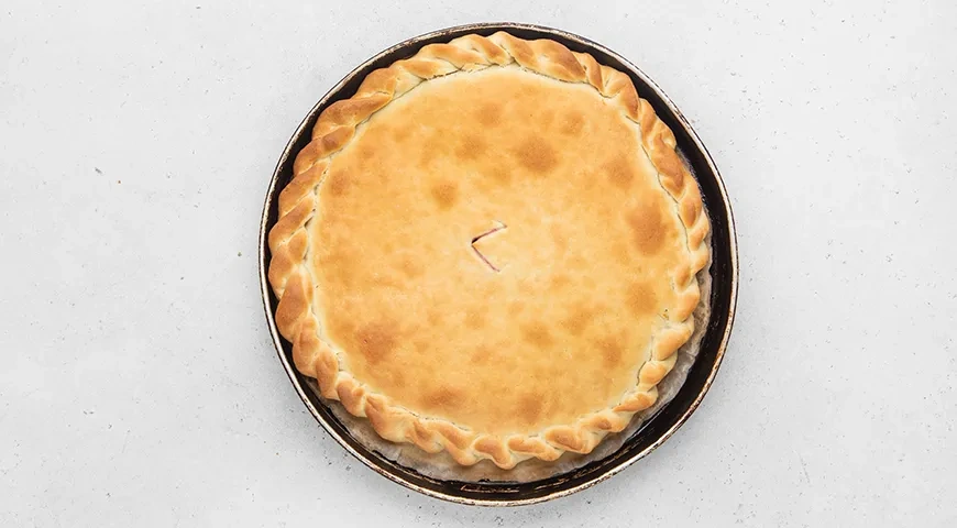 Осетинский пирог с вишней (балджин): шаг 9