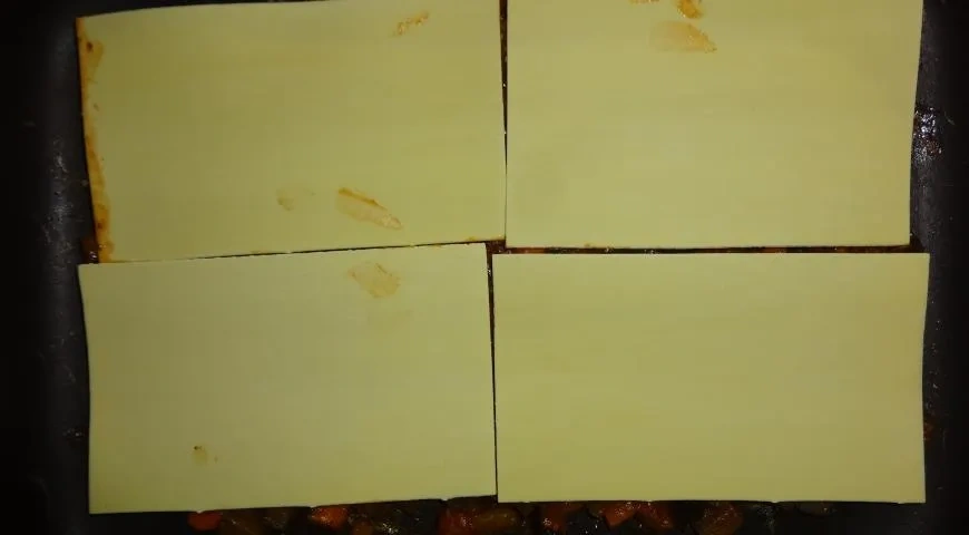 Овощная лазанья с соусом бешамель: шаг 9