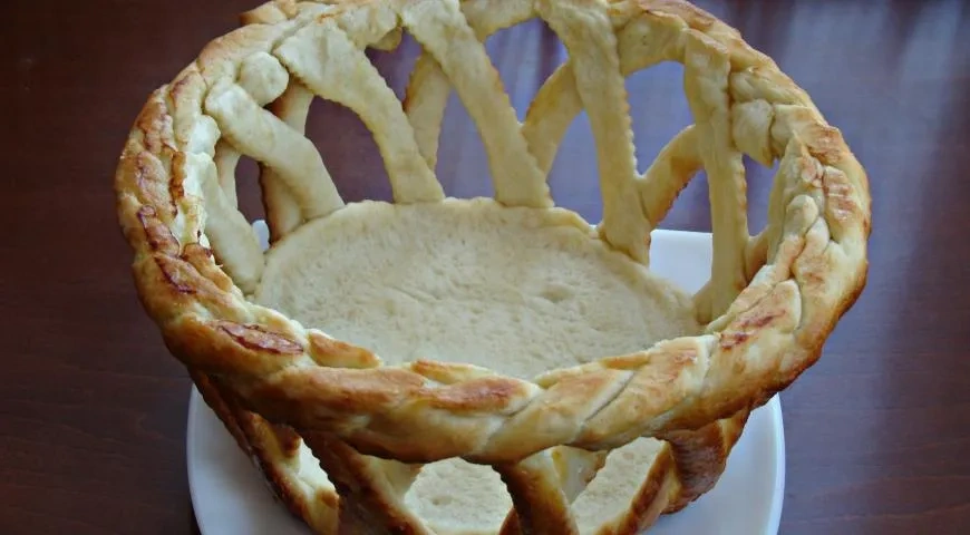 Пасхальная съедобная корзина: шаг 9