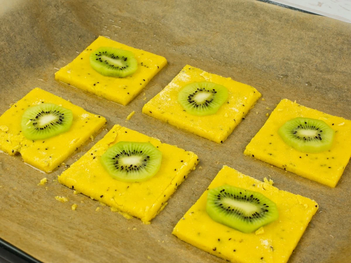 Шаг 9: Печенье с киви