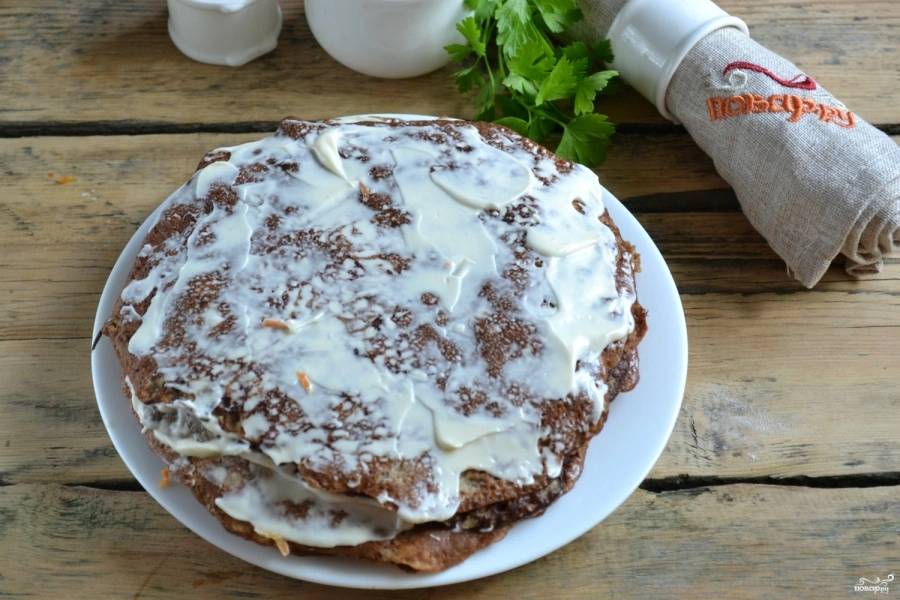 Шаг 9: Печеночный торт