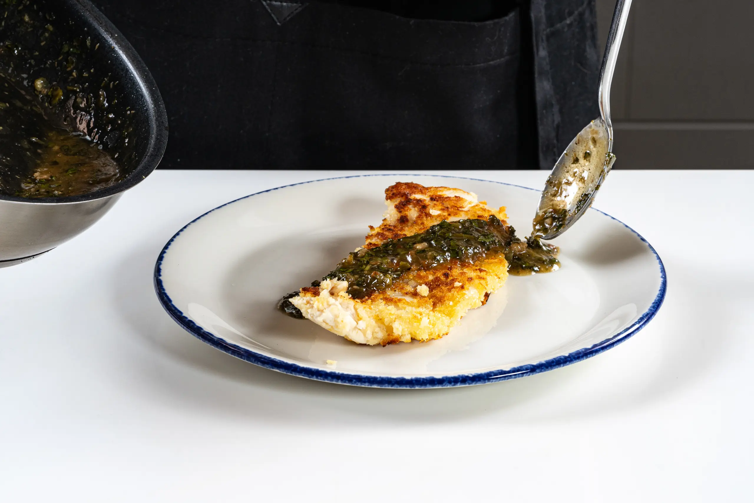 Шаг 9: Пикатта из камбалы