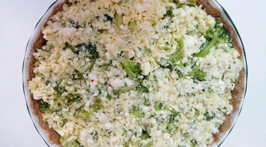 Пирог с рикоттой и брокколи: шаг 9