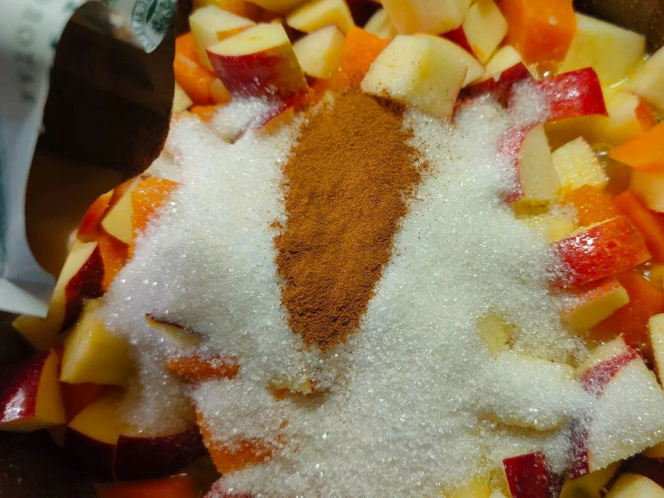 Шаг 9: Пирог с яблоками и тыквой