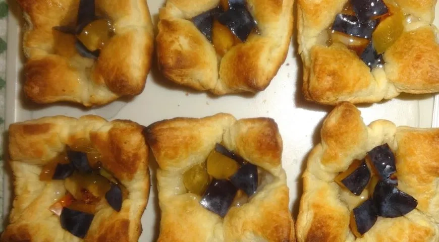 Пирожные с фруктами: шаг 9