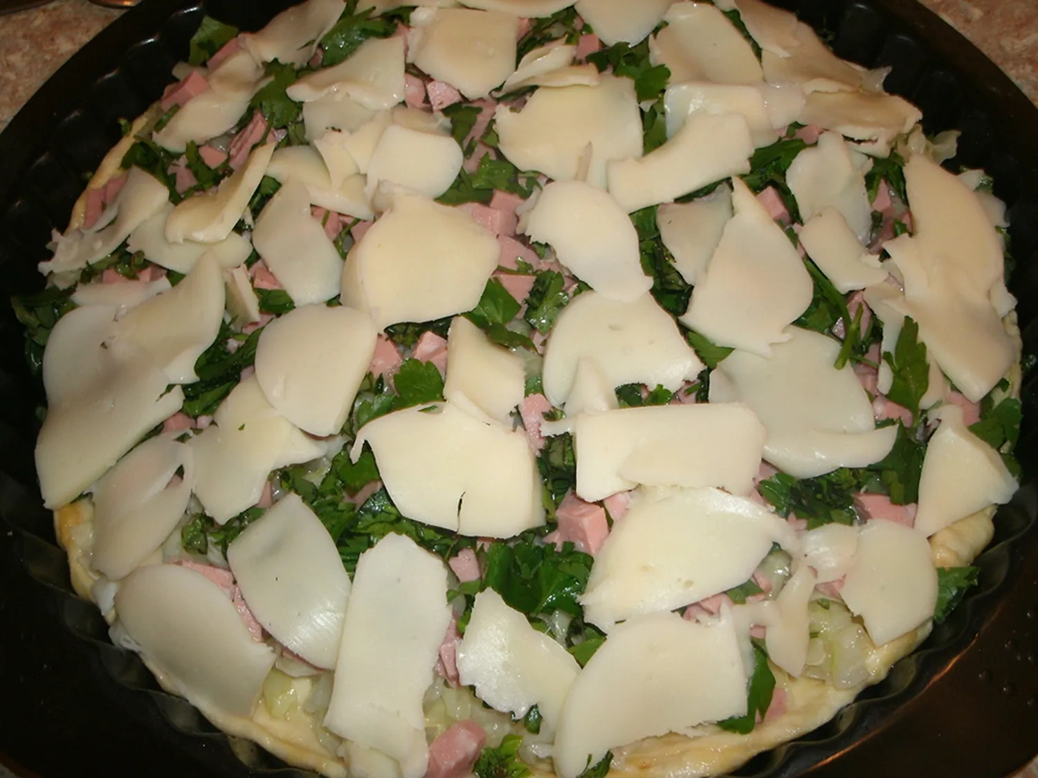 Пицца с капустой: шаг 9