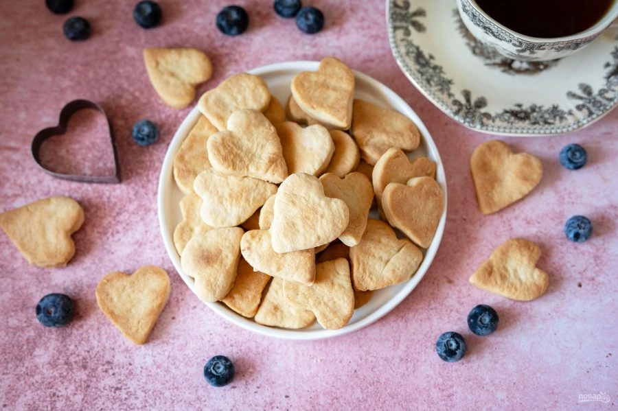 Шаг 9: Постное печенье на рассоле