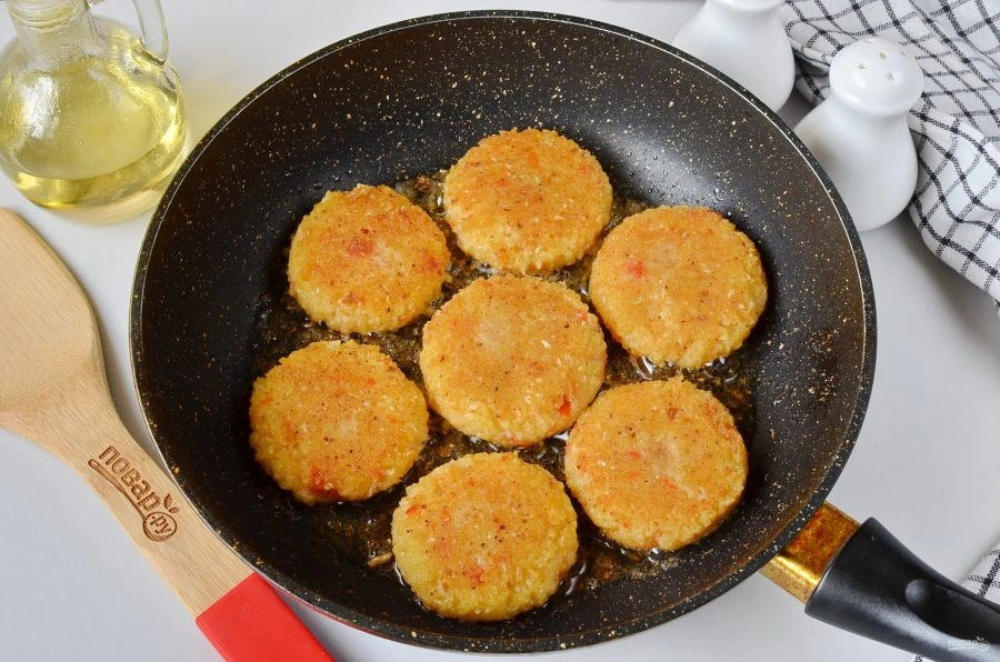 Шаг 9: Постные котлеты из пшена