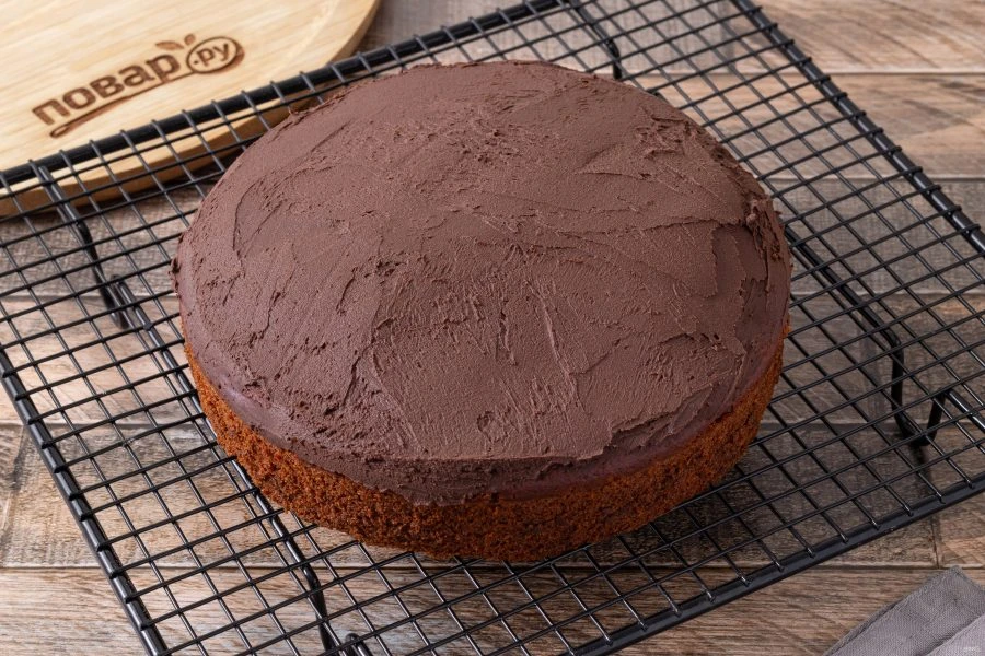 Шаг 9: Постный шоколад ный кекс