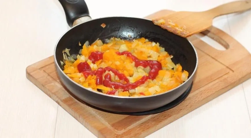 Пряная тыква с курицей: шаг 9