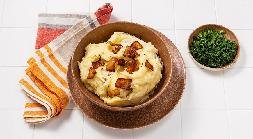 Пюре с сыром и луком: шаг 9