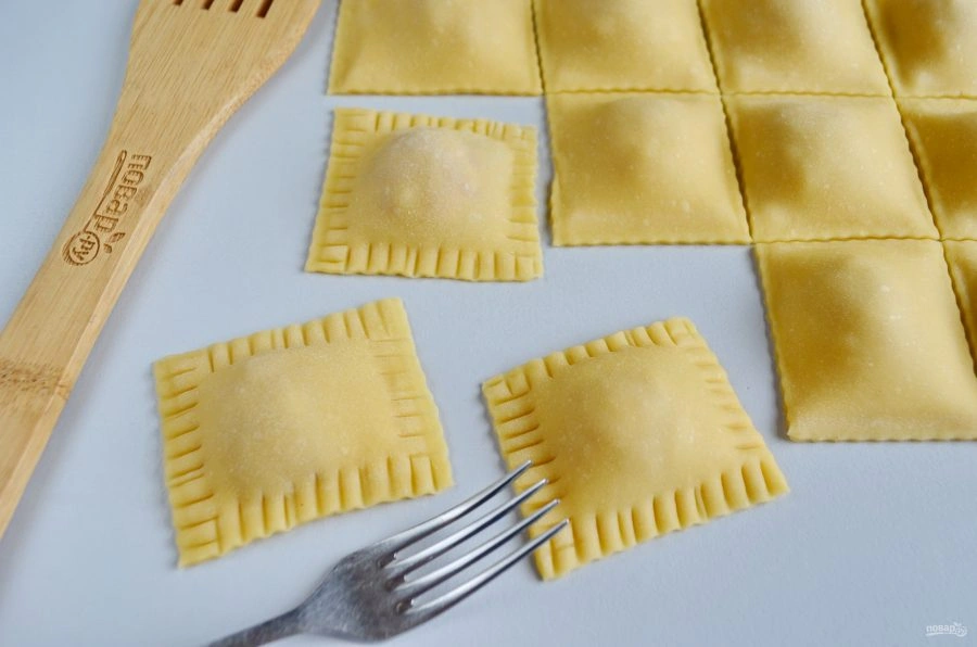 Шаг 9: Равиоли классический рецепт