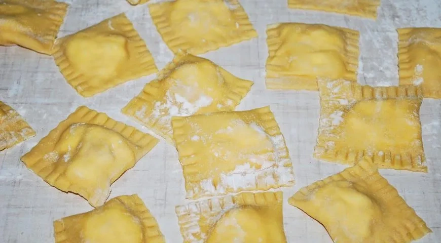 Равиоли с зеленым горошком и мятой: шаг 9