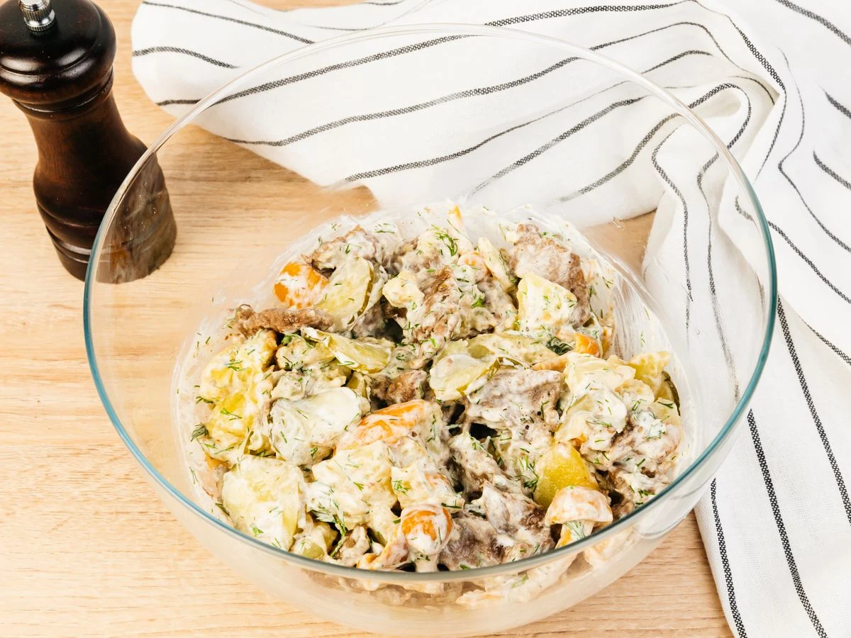 Шаг 9: Салат «Альпийский»