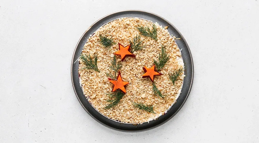 Салат «Генерал» с курицей: шаг 9