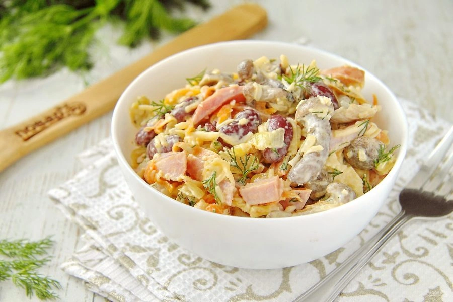 Шаг 9: Салат "Париж"