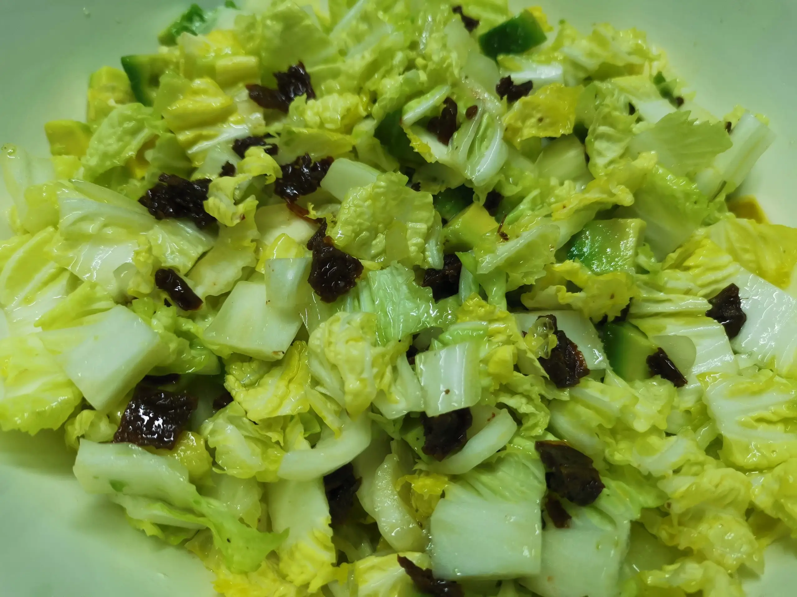 Шаг 9: Салат с вялеными помидорами