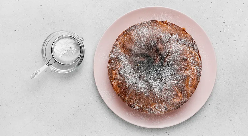 Шарлотка в аэрогриле: шаг 9