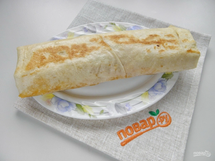 Шаг 9: Шаурма классический рецепт