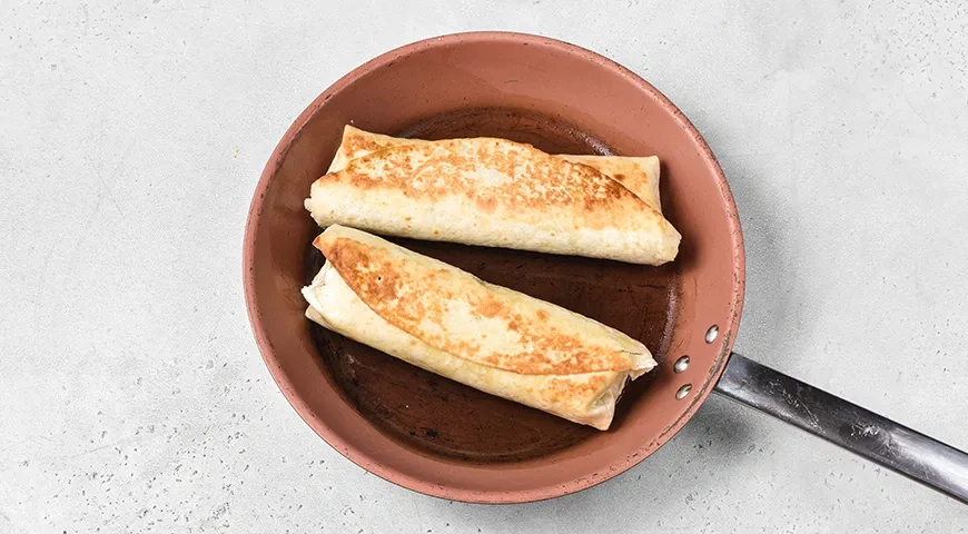 Шаурма с креветками: шаг 9