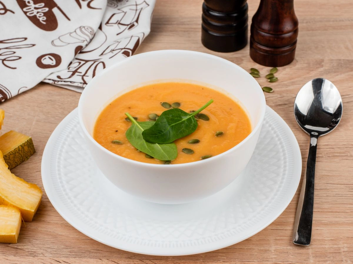 Шаг 9: Сливочный крем-суп из тыквы