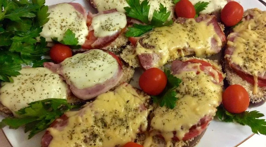 Слоеные баклажаны: шаг 9