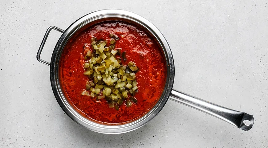 Солянка по-грузински: шаг 9