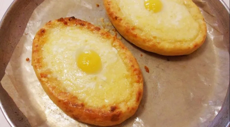 Сырники а-ля хачапури: шаг 9