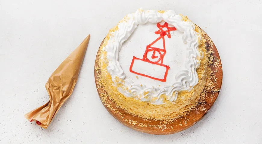 Торт «Кремлевский»: шаг 9