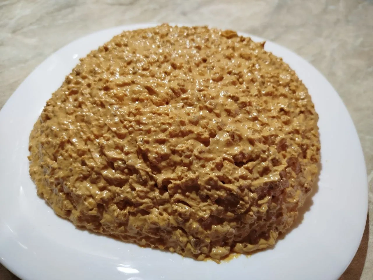 Торт «Муравьиная горка»: шаг 9