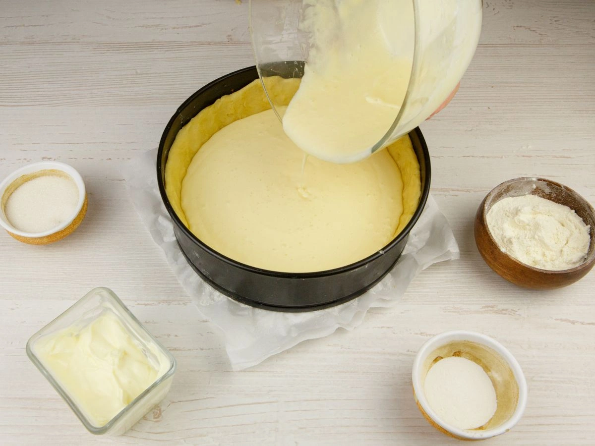 Шаг 9: Торт «Сметанник» заливной