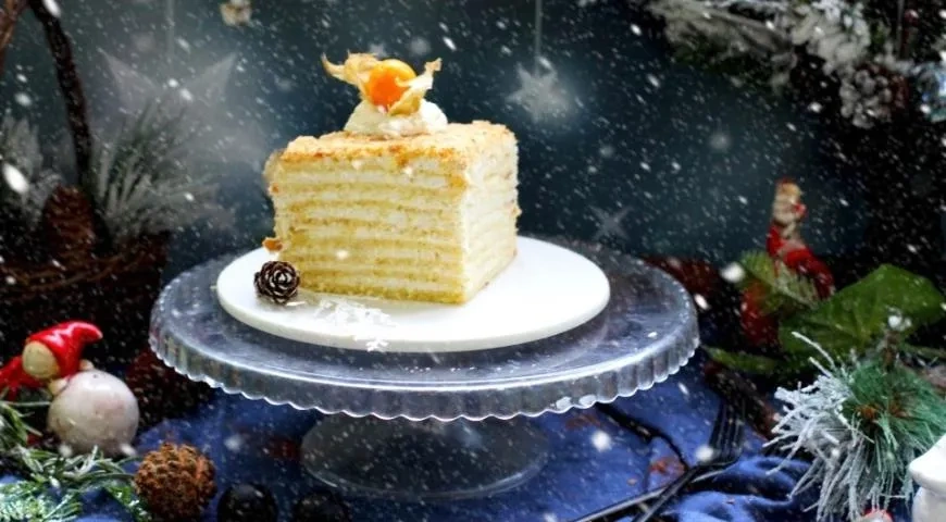 Торт Яблочный мусс: шаг 9