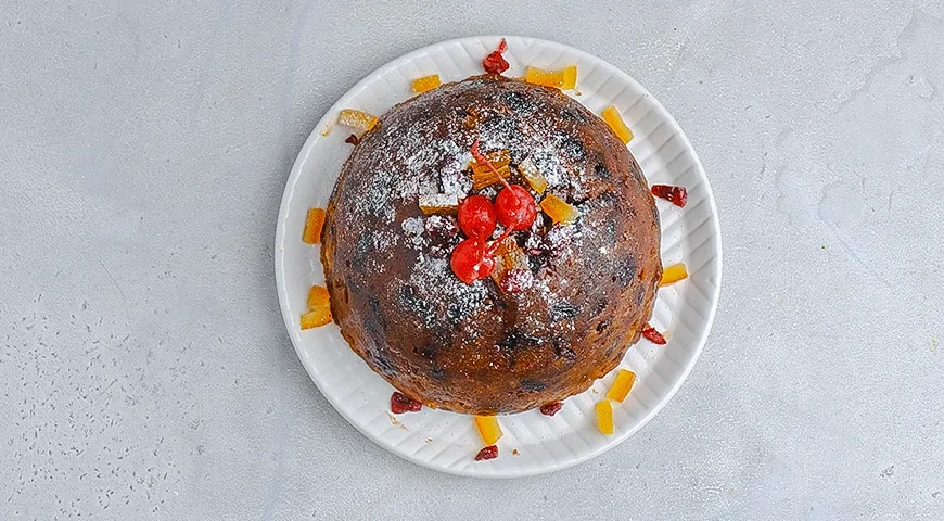 Традиционный рождественский пудинг: шаг 9