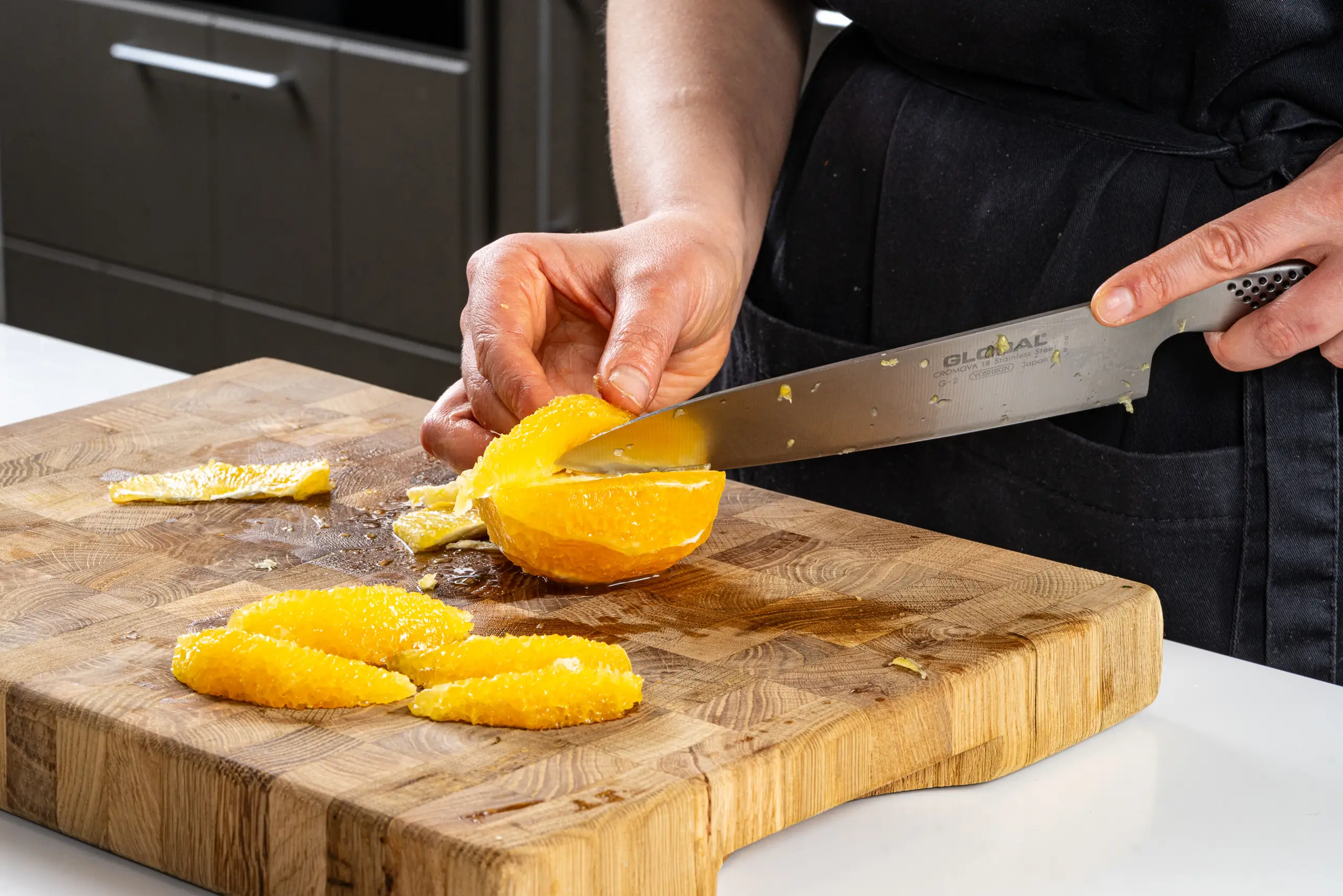 Шаг 9: Творожная запеканка с апельсиновым соусом