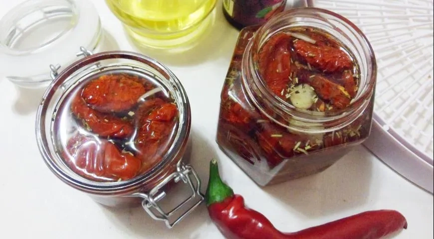 Вяленые помидоры на зиму: шаг 9