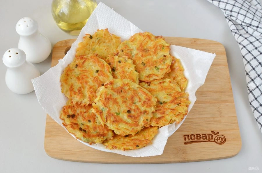 Шаг 9: Вкус ные картофель ные драники