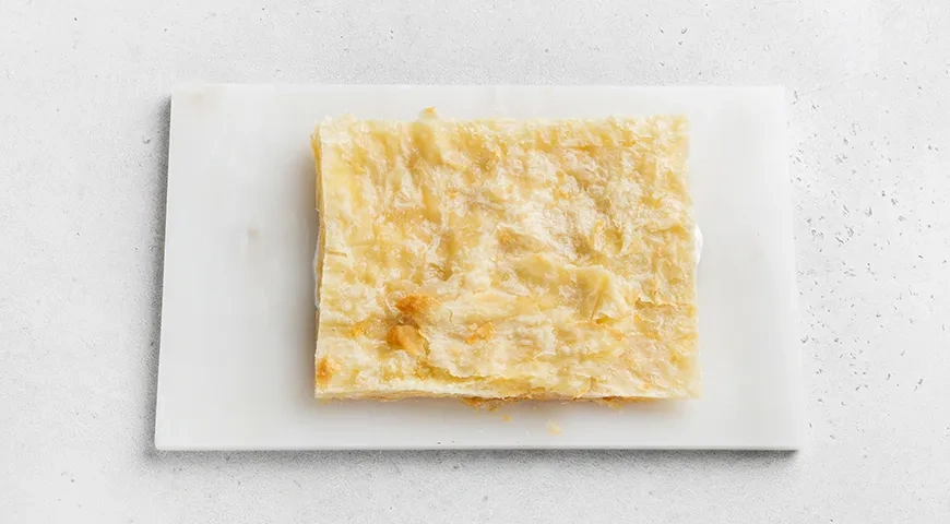 Закусочный торт Наполеон с курицей и грибами: шаг 9