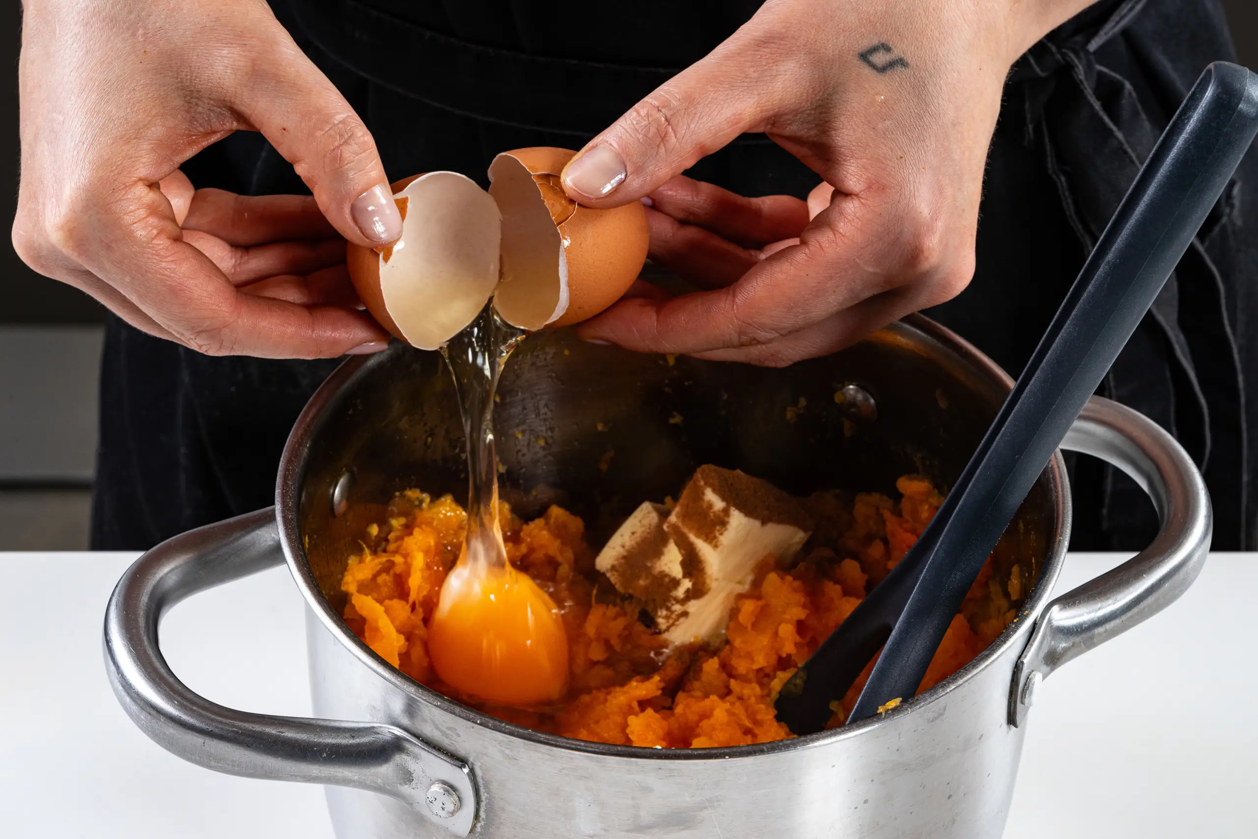 Шаг 9: Запеканка из батата с курицей